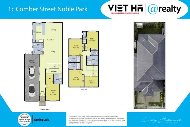 Floorplan of Homely house listing, 1C Comber Street, Noble Park VIC 3174