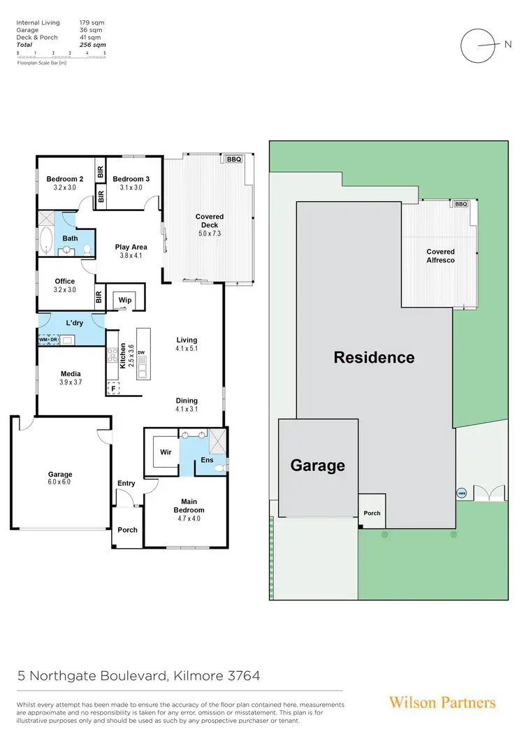 Floorplan of Homely house listing, 5 Northgate Boulevard, Kilmore VIC 3764