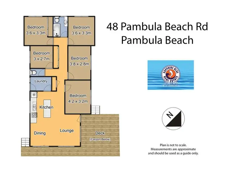 Floorplan of Homely house listing, 48 Pambula Beach Rd, Pambula Beach NSW 2549
