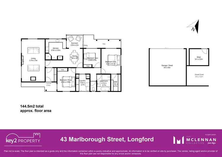 Floorplan of Homely house listing, 43 Marlborough Street, Longford TAS 7301