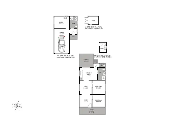 Floorplan of Homely house listing, 9 Darley Street, Shellharbour NSW 2529