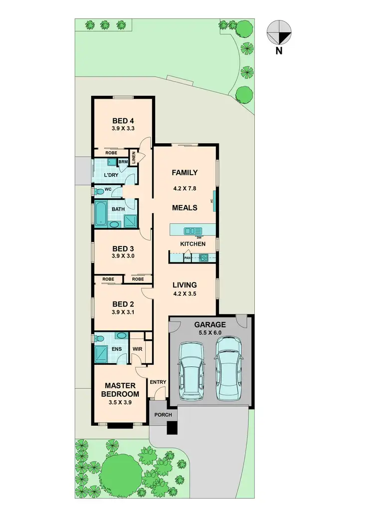 Floorplan of Homely house listing, 23 Botanical Avenue, Wallan VIC 3756