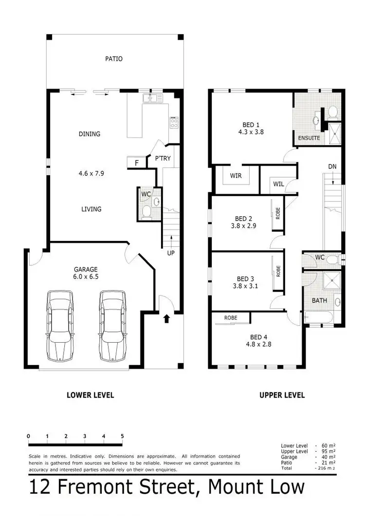 Floorplan of Homely house listing, 12 Fremont Street, Mount Low QLD 4818