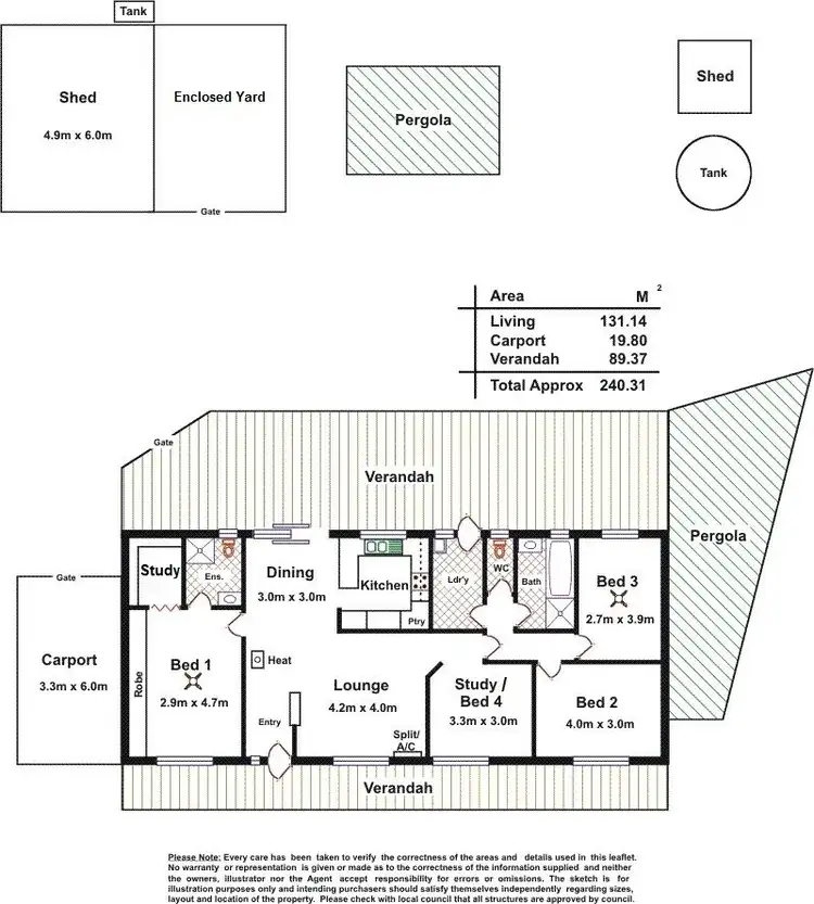Floorplan of Homely house listing, Address available on request