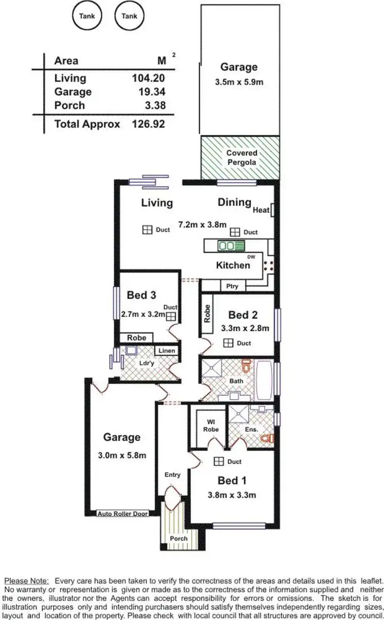 Floorplan of Homely house listing, Address available on request