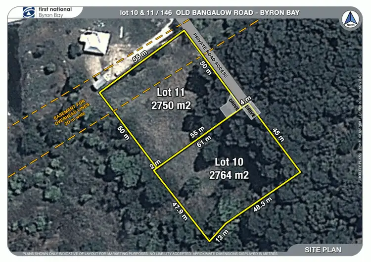 Floorplan of Homely land listing, 146 Old Bangalow Road, Byron Bay NSW 2481