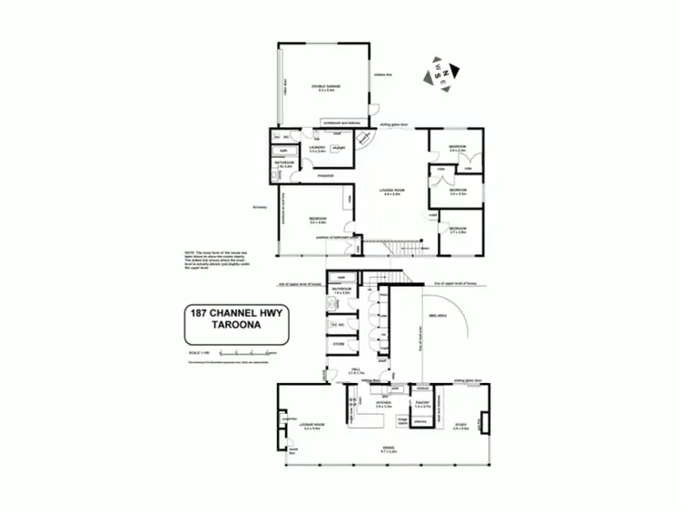 Floorplan of Homely house listing, 187 Channel Highway, Taroona TAS 7053