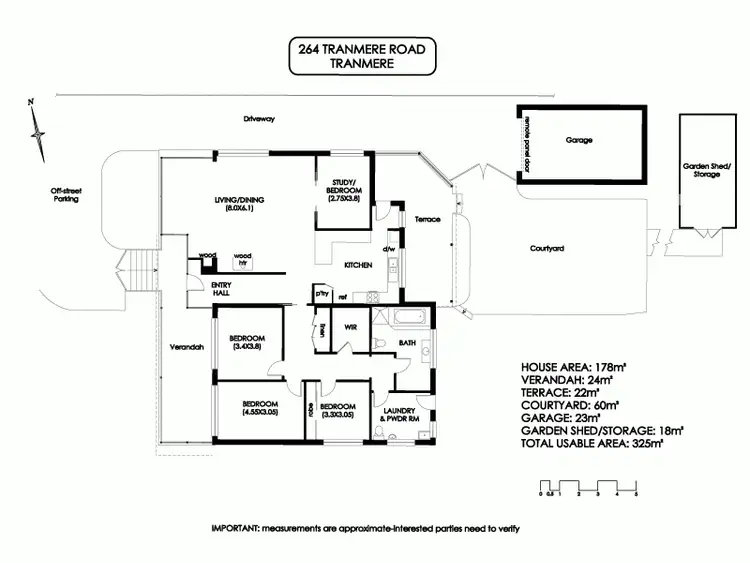 Floorplan of Homely house listing, 264 Tranmere Road, Tranmere TAS 7018