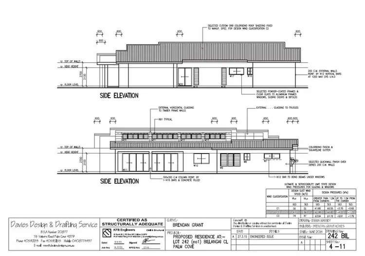 Floorplan of Homely house listing, 1 Billingai Close, Palm Cove QLD 4879