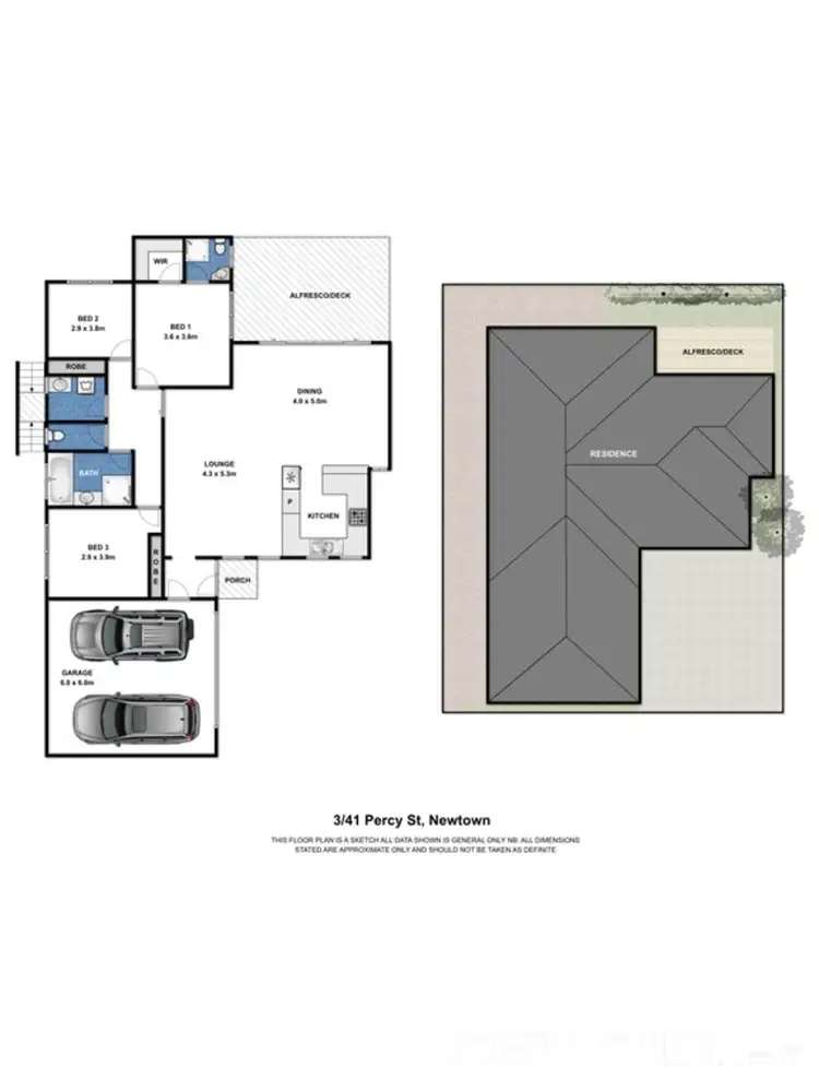 Floorplan of Homely townhouse listing, 3/41 Percy Street, Newtown VIC 3220