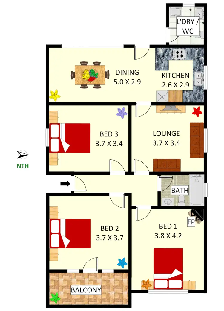 Floorplan of Homely house listing, 175 Milton Street, Ashbury NSW 2193