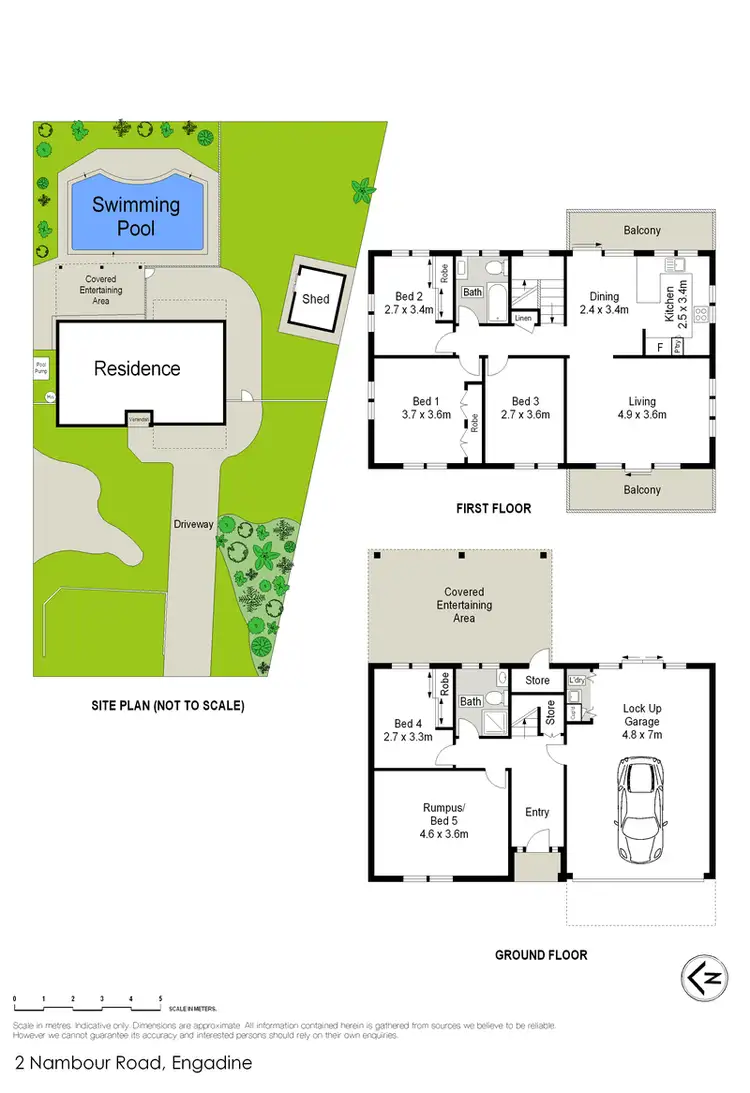 Floorplan of Homely house listing, 2 Nambour Road, Engadine NSW 2233