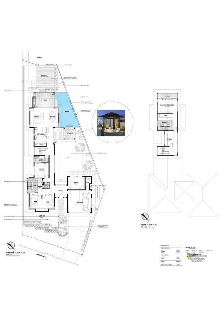 Floorplan of Homely land listing, 17 Apollo QY, Trinity Park QLD 4879
