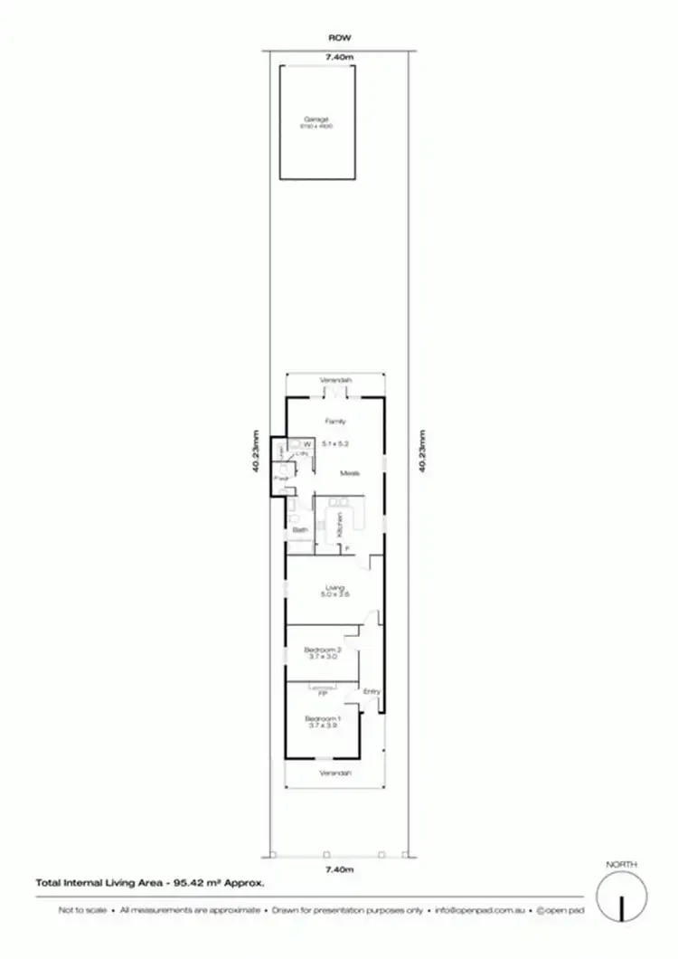 Floorplan of Homely house listing, 81 Alma Road, Mount Lawley WA 6050