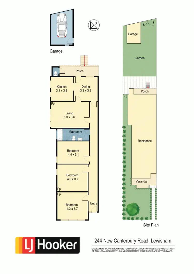 Floorplan of Homely house listing, 244 New Canterbury Road, Lewisham NSW 2049