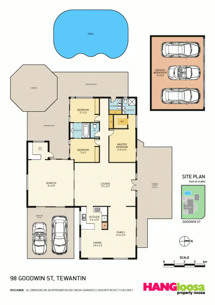 Floorplan of Homely house listing, 98 Goodwin Street, Tewantin QLD 4565