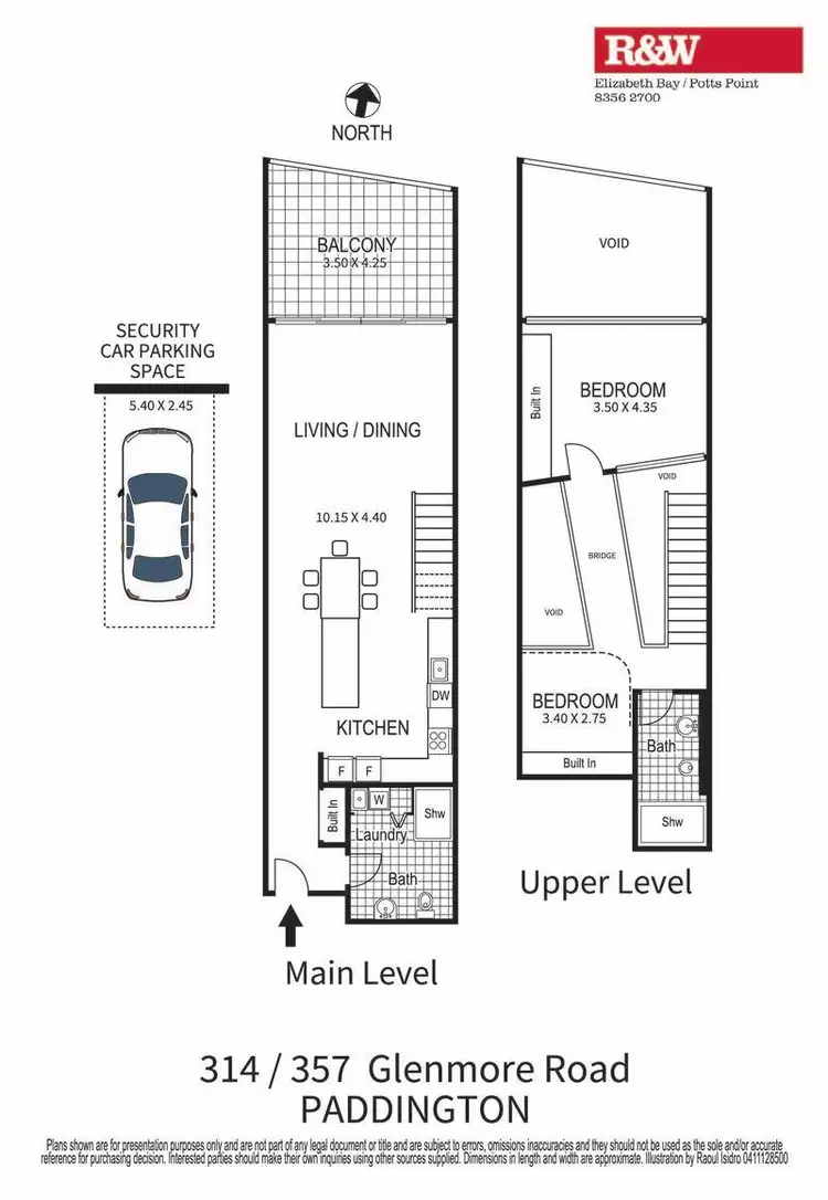 Floorplan of Homely apartment listing, 314/357 Glenmore Road, Paddington NSW 2021