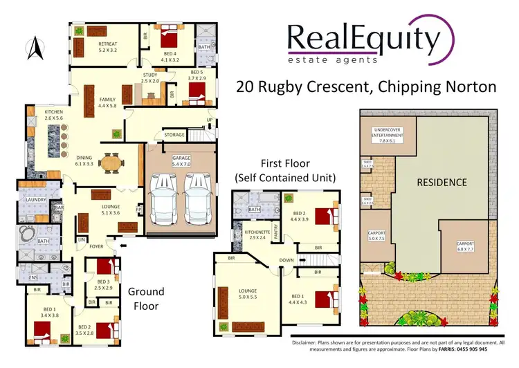 Floorplan of Homely house listing, 20 Rugby Crescent, Chipping Norton NSW 2170