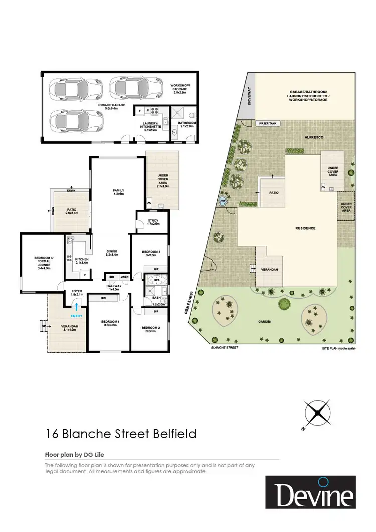 Floorplan of Homely house listing, 16 Blanche Street, Belfield NSW 2191