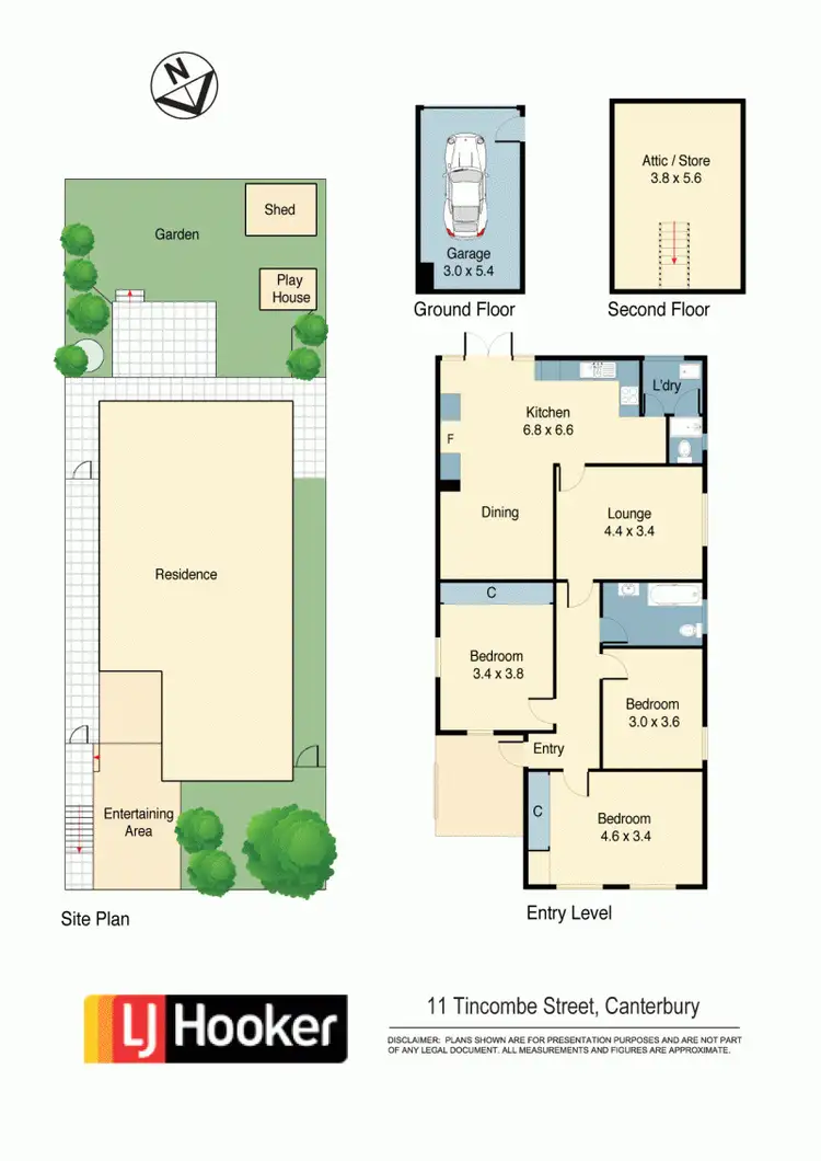 Floorplan of Homely house listing, 11 Tincombe Street, Canterbury NSW 2193