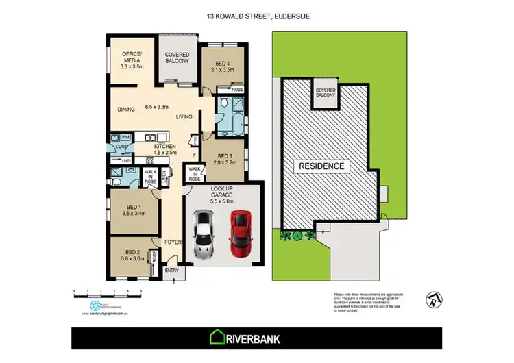 Floorplan of Homely house listing, 13 Kowald Street, Elderslie NSW 2570