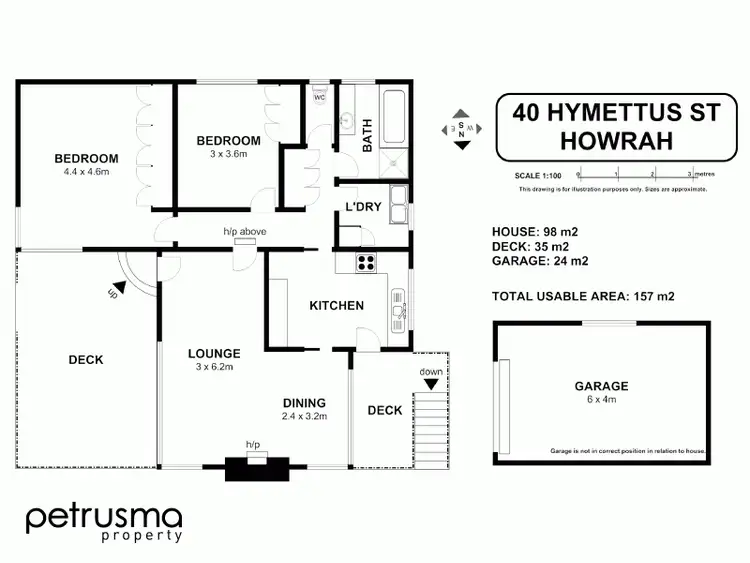 Floorplan of Homely house listing, 40 Hymettus Street, Howrah TAS 7018