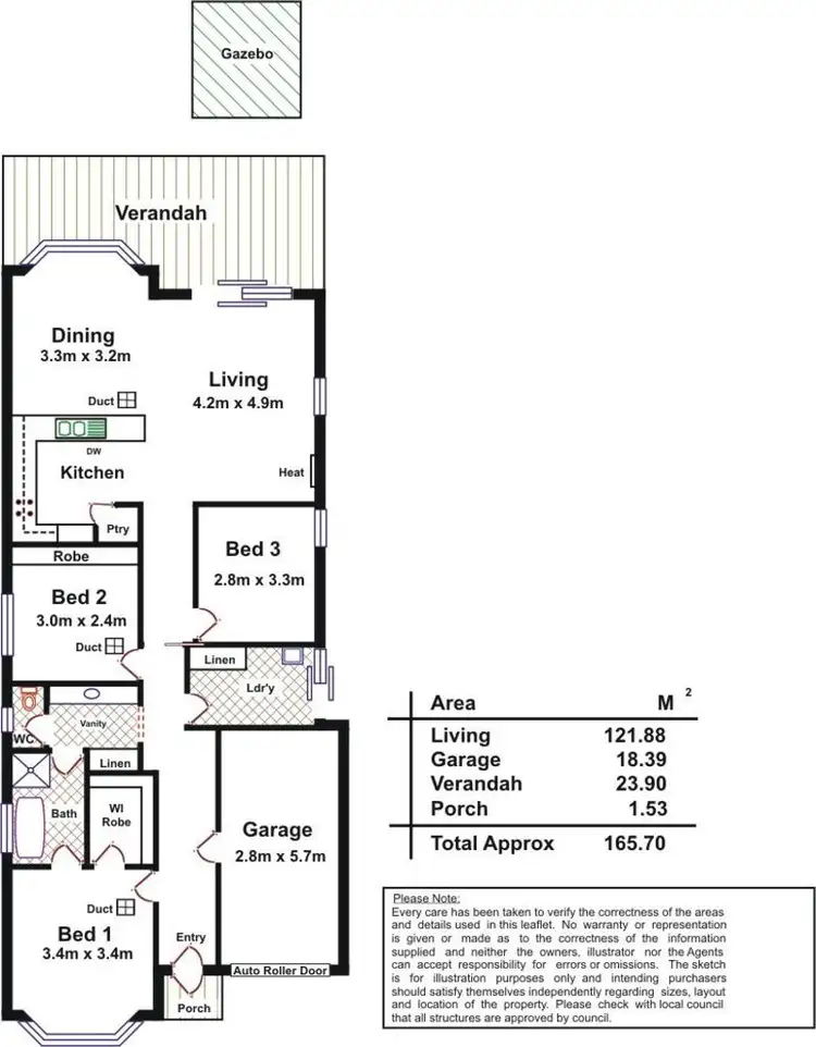 Floorplan of Homely house listing, Address available on request