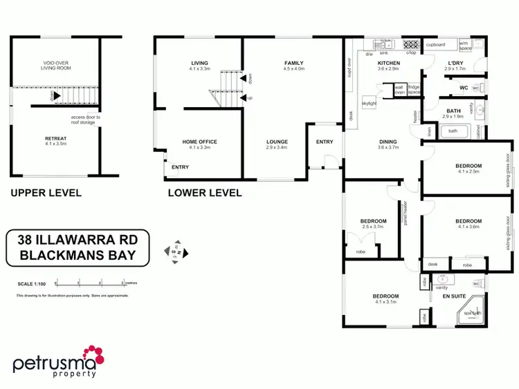 Floorplan of Homely house listing, 38 Illawarra Road, Blackmans Bay TAS 7052