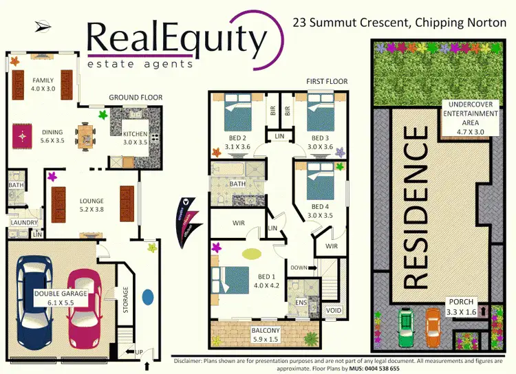 Floorplan of Homely house listing, 23 Sammut Crescent, Chipping Norton NSW 2170