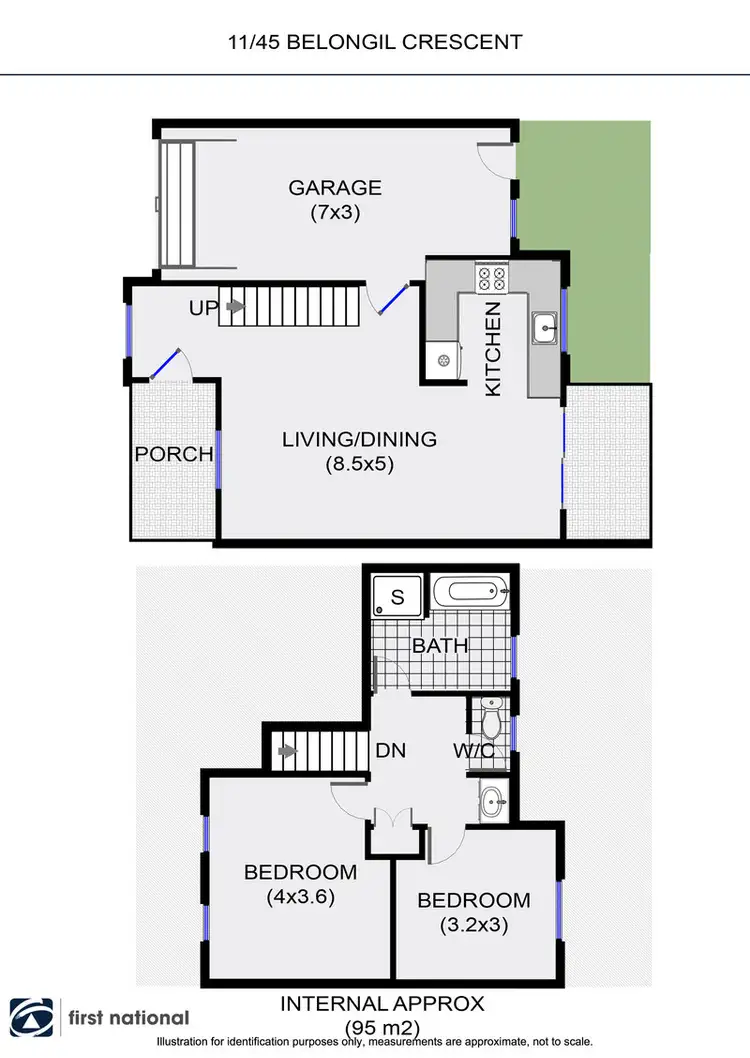 Floorplan of Homely unit listing, 11/45 Belongil Crescent, Byron Bay NSW 2481