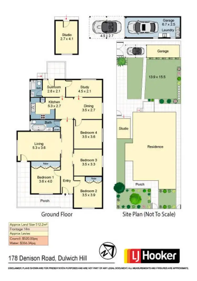 Floorplan of Homely house listing, 178 Denison Road, Dulwich Hill NSW 2203
