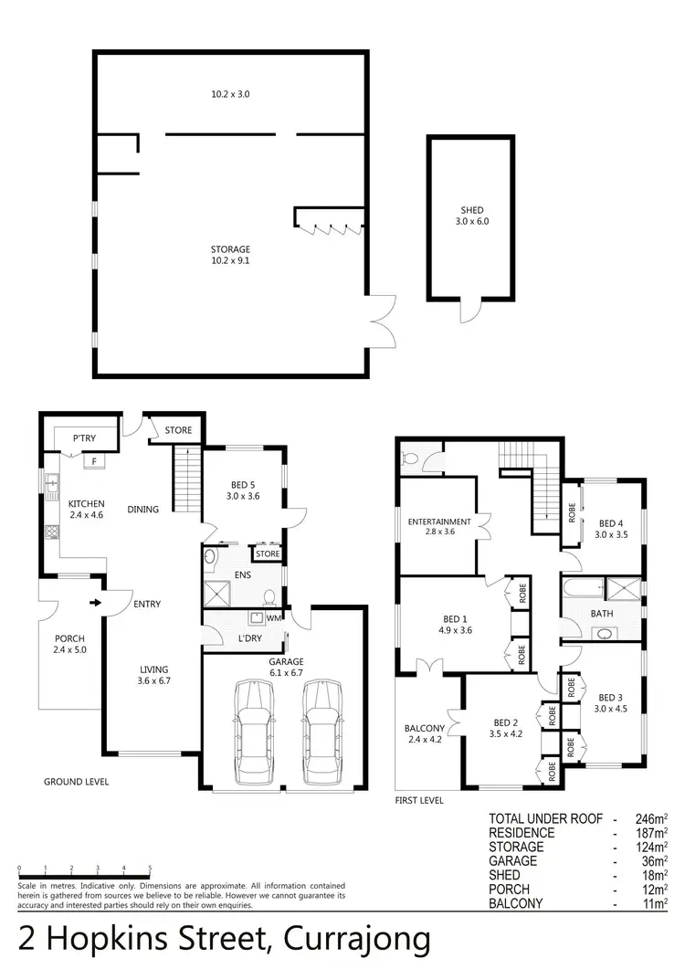 Floorplan of Homely house listing, 2 Hopkins Street, Currajong QLD 4812
