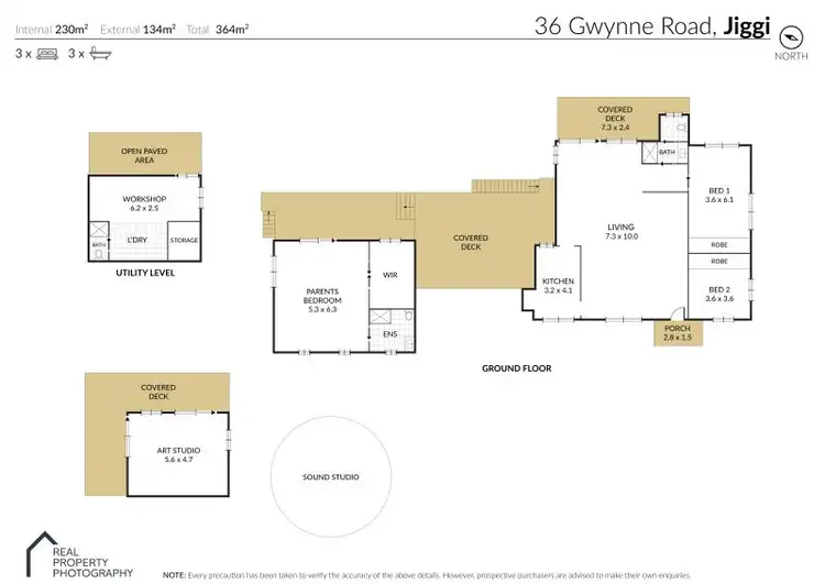 Floorplan of Homely rural property listing, 36 Gwynne Road, Jiggi NSW 2480