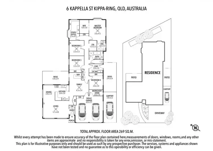 Floorplan of Homely house listing, 6 Kappella Street, Kippa-Ring QLD 4021