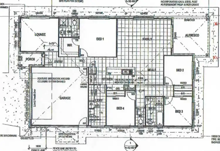 Floorplan of Homely house listing, 7 Freeman Close, Chinchilla QLD 4413
