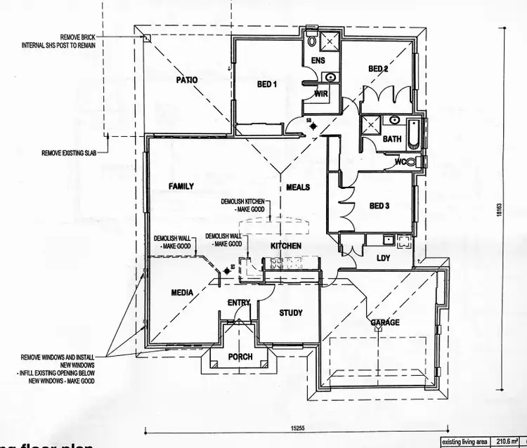 Floorplan of Homely rural property listing, 672 Preston Boundary Road, Preston QLD 4352