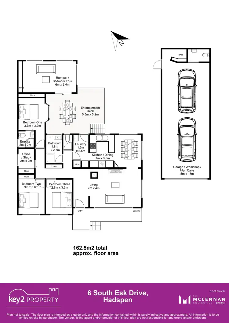 Floorplan of Homely house listing, 6 South Esk Drive, Hadspen TAS 7290