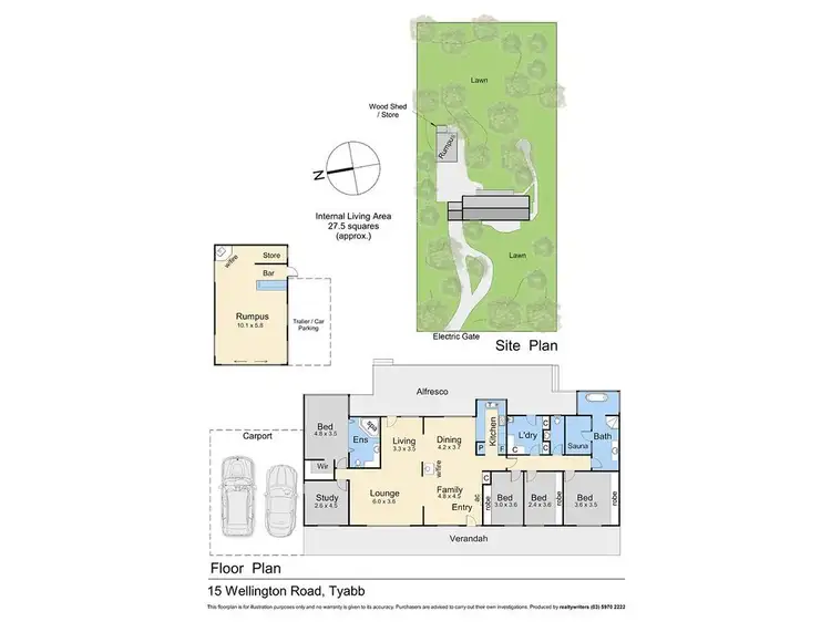 Floorplan of Homely rural property listing, 15 Wellington Road, Tyabb VIC 3913