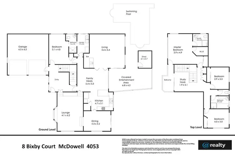 Floorplan of Homely house listing, 8 Bixby Court, Mcdowall QLD 4053