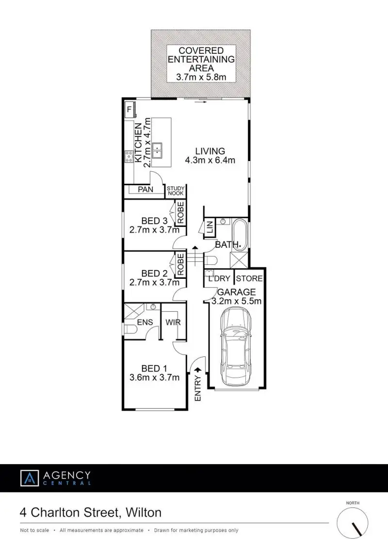 Floorplan of Homely house listing, 4 Charlton Street, Wilton NSW 2571