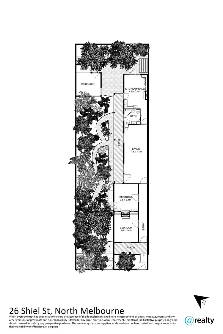 Floorplan of Homely house listing, 26 Shiel Street, North Melbourne VIC 3051