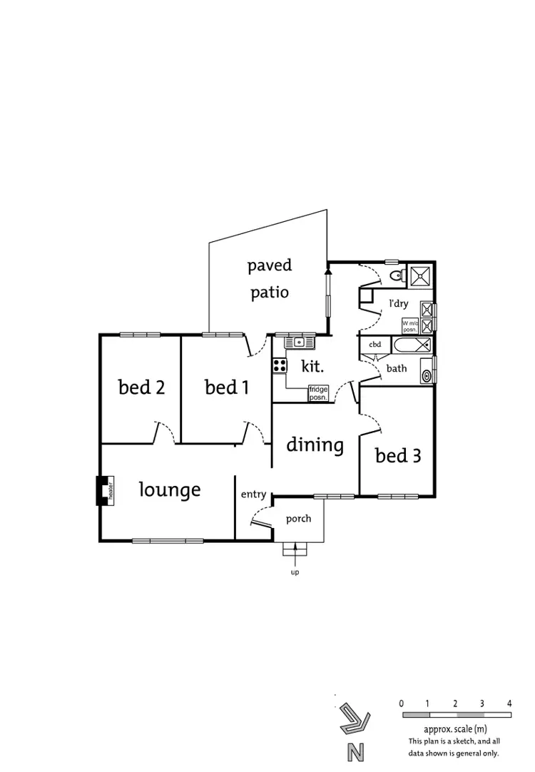 Floorplan of Homely house listing, 8 Compton Street, Mitcham VIC 3132