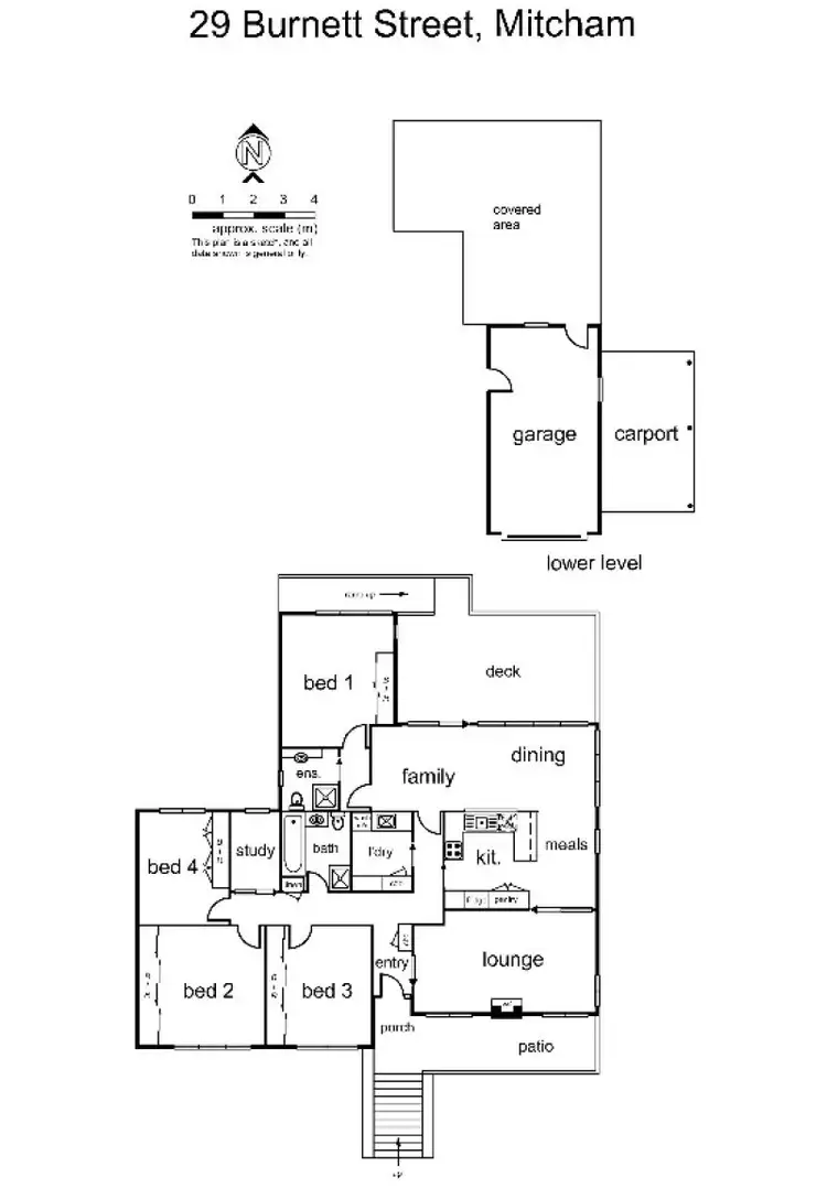 Floorplan of Homely house listing, 29 Burnett Street, Mitcham VIC 3132