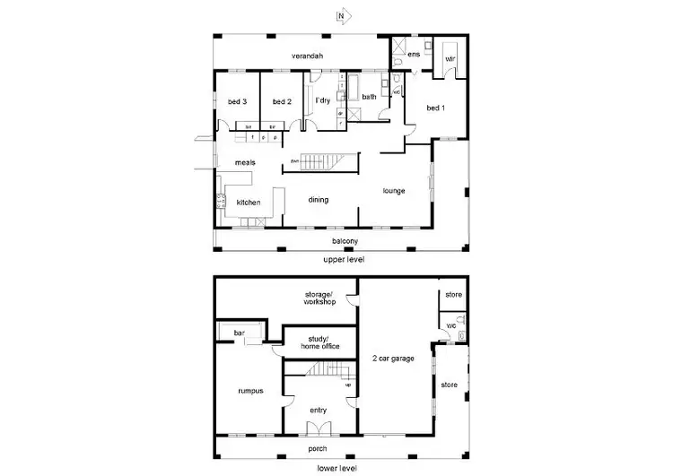 Floorplan of Homely house listing, 39 Miller Road, Heathmont VIC 3135