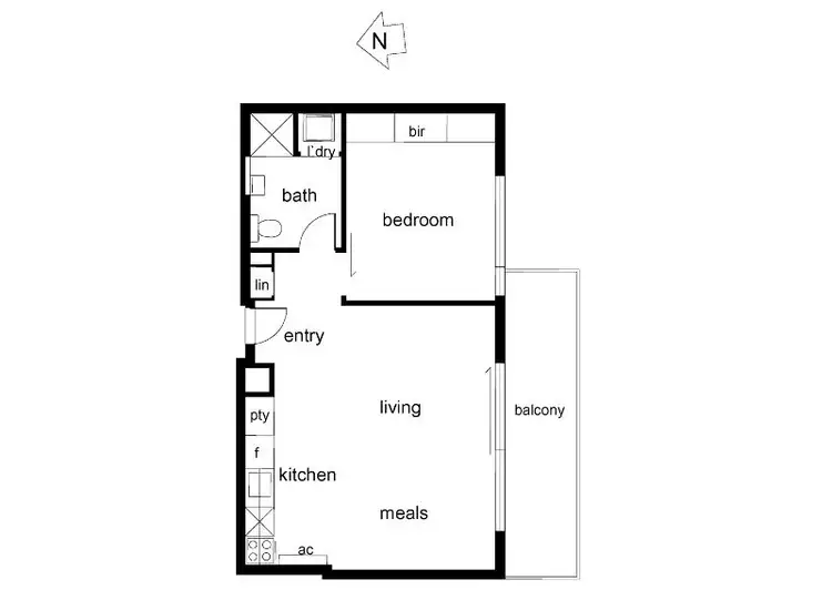 Floorplan of Homely apartment listing, 34/4 Victoria Street, Windsor VIC 3181