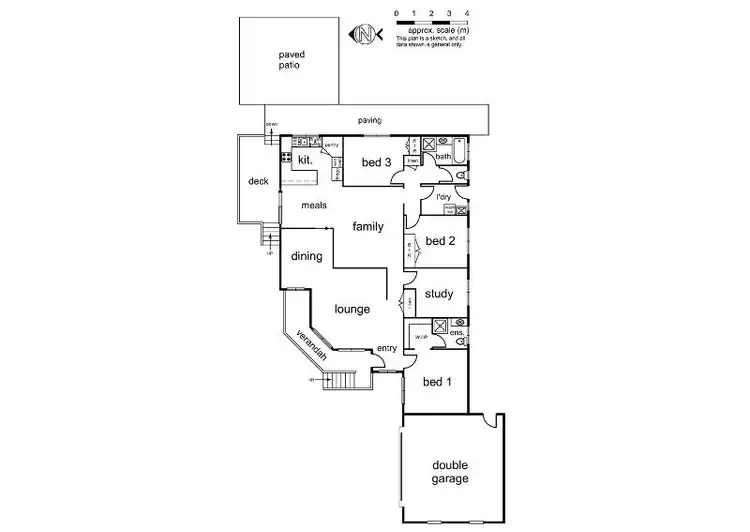 Floorplan of Homely house listing, 8 Sorrel Crescent, Warranwood VIC 3134