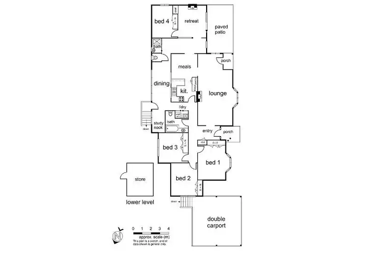 Floorplan of Homely house listing, 78 Ringwood Street, Ringwood VIC 3134
