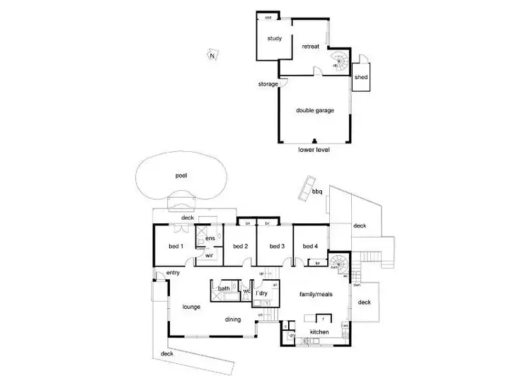 Floorplan of Homely house listing, 11 Pamela Place, Ringwood North VIC 3134
