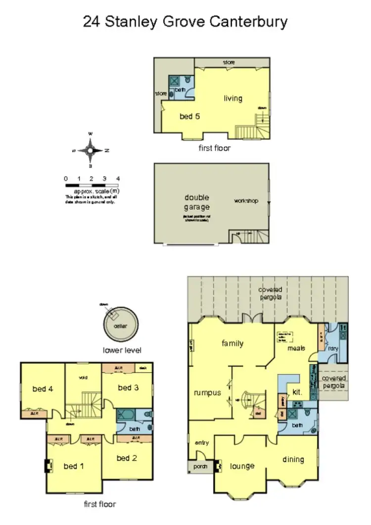Floorplan of Homely house listing, 24 Stanley Grove, Canterbury VIC 3126