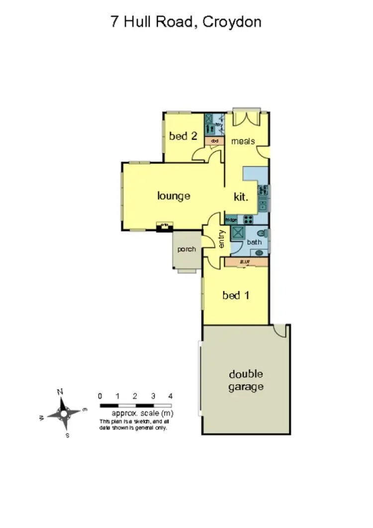 Floorplan of Homely house listing, 7 Hull Road, Croydon VIC 3136